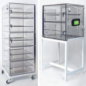 Acrylic Desiccator Cabinet with 4 & 2 Doors