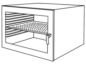 1 chamber stainless steel desiccator