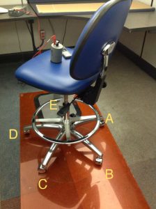 esd chair testing procedure fig 2