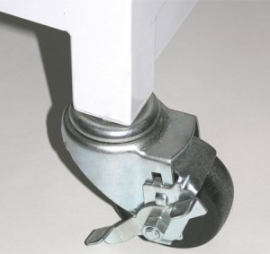 Lockable Casters for Desiccator Stand