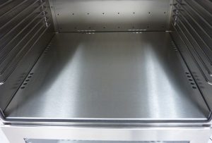 ultra nitro flow cut outs in desiccator floor