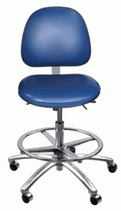 30 series cleanroom chair with footring