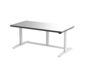 60" x 30" Workstation with White Frame