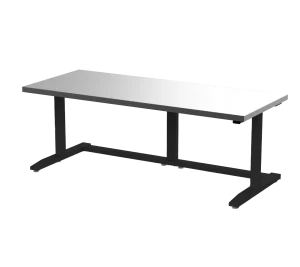 72" x 30" Workstation with Black Frame